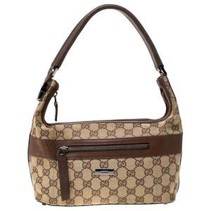 Gucci GG Canvas Shoulder Bag VENDOR FIRST DIBS ONLINE
